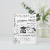 『ラ・デファンス・エ・イリュストラシオン』の扉絵 ポストカード (スタンド正面)