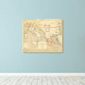 ラ・トルキー、ラ・グレース・エ・リタリー1700 a 1840 キャンバスプリント (インサイチュ (ウッドフロア))