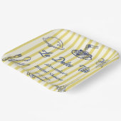 ラ・ドルチェ・ヴィタ イタリアン ブライズシャワー パーティ ペーパープレート (傾斜あり)