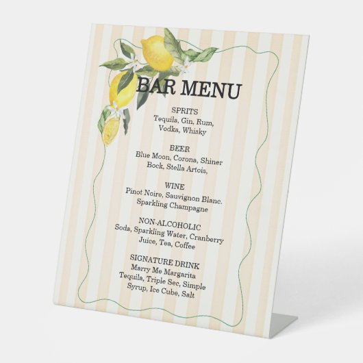 ラ・ドルチェ・ヴィタ ウェディング ペデスタル サイン (正面)