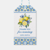 ラ・ドルチェ・ヴィタ レモン ありがとう ギフトタグ (正面)