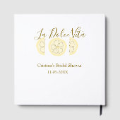 ラ・ドルチェ・ヴィータ イエロー レモン ブライダル シャワー パステル ボ ゲストブック (裏面)