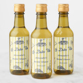 ラ・ドルチェ・ヴィータ イタリアン ブライダルシャワー パーティー ワインラベル (ボトル)