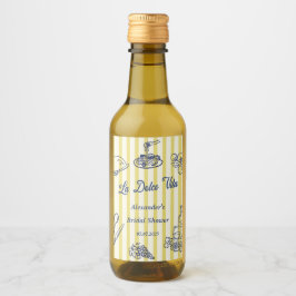 ラ・ドルチェ・ヴィータ イタリアン ブライダルシャワー パーティー ワインラベル