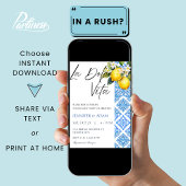 ラ・ドルチェ・ヴィータ イタリアン・メディテレーニアンエンゲージメント 招待状