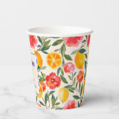 ラ・ドルチェ・ヴィータ イタリアン レモン ブライダルシャワー 紙コップ (裏面)