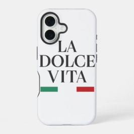 ラ・ドルチェ・ヴィータ イタリアン iPhoneケース iPhone 16ケース