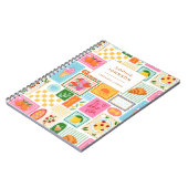 ラ・ドルチェ・ヴィータ イタリア フランス オーダーメイド カラフル ノートブック (左側)