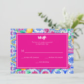 ラ・ドルチェ・ヴィータ エレガント フラット セーブ・ザ・デート カード (スタンド正面)