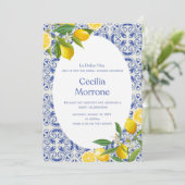 ラ・ドルチェ・ヴィータ ブライズシャワー招待状 招待状 (スタンド正面)