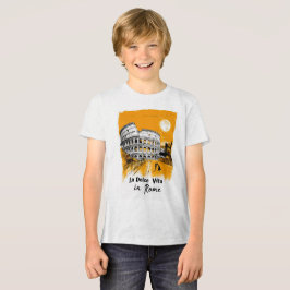 ラ・ドルチェ・ヴィータ - ポスターアート トライブレンドTシャツ