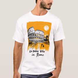 ラ・ドルチェ・ヴィータ - ポスターアート Tシャツ
