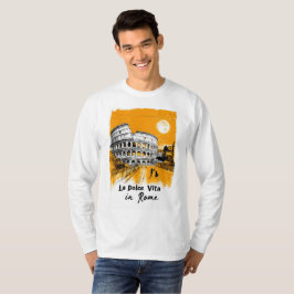 ラ・ドルチェ・ヴィータ - ポスターアート Tシャツ