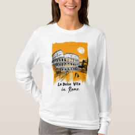 ラ・ドルチェ・ヴィータ - ポスターアート Tシャツ