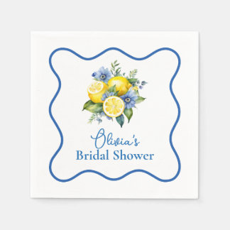 ラ・ドルチェ・ヴィータ レモン ブライダルシャワー スタンダードカクテルナプキン