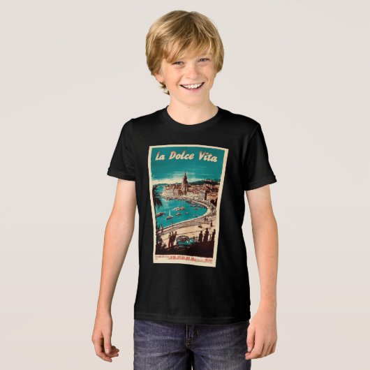 ラ・ドルチェ・ヴィータ - 限定版 (781) トライブレンドTシャツ (正面全面)