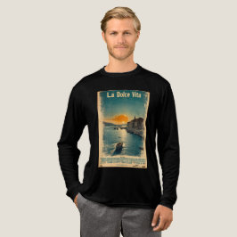. ラ・ドルチェ・ヴィータ - 1960年代のポスターにインスパイア トライブレンドＴシャツ