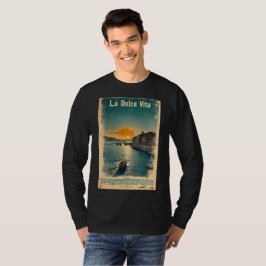 . ラ・ドルチェ・ヴィータ - 1960年代のポスターにインスパイア Tシャツ