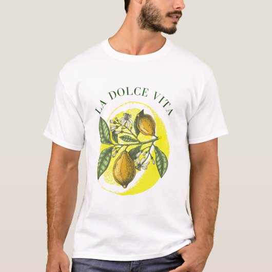 ラ・ドルチェ・ヴィータ Tシャツ (正面)