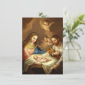 「ラ・ナティヴィダッド」カスタム招待状 招待状 (スタンド正面)