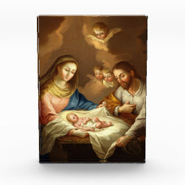 「ラ・ナティヴィダッド」宗教的なアートフォトブロック フォトブロック