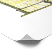 ラ・ハバナ大聖堂。キューバ ポスター (角)