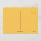 ラ・パス・ボリビアで嵐が近づく ポストカード (裏面)