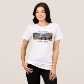 ラ・パス ボリビアの思い出 トライブレンドTシャツ (正面全面)