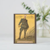 ラ・パトリアに従って私はミエオッキ!Pace単位のVostro ポストカード (スタンド正面)