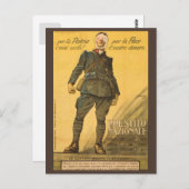 ラ・パトリアに従って私はミエオッキ!Pace単位のVostro ポストカード (正面/裏面)