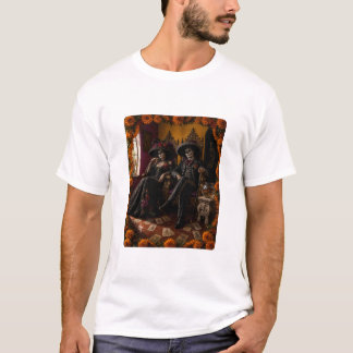 ラ・パレハ・カラベラTシャツ - ゴシックアートTシャツ Tシャツ