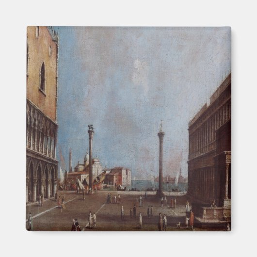 『ラ・ピアッツェッタヴェルソリゾラサンジョルギ』 マグネット (正面)