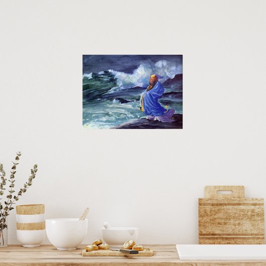 ラ・ファージ – 嵐を呼び日本の出すリシ… ポスター (キッチン)