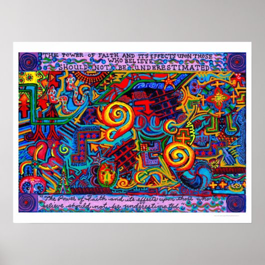 ラ・フエルザ・デ・ラ・フェ信仰の力インスピレーション ポスター (正面)