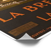 ラ・ブレターニュ・ピトレスケ・ケミン・ド・ファー・デ・レッタ ポスター (角)