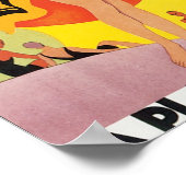 ラ・プラージュ・ド・カルヴィ。コルセ ポスター (角)