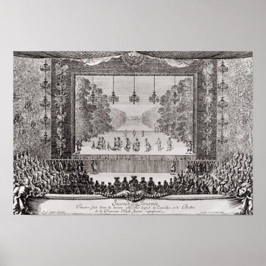 『ラ・プリンセスエライド』の上演 ポスター (正面)