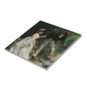 ラ・プロムナードルノアール印象派絵を描の芸術 タイル (側面)