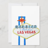 ラ・ベガス結婚写真発表 招待状 (裏面)