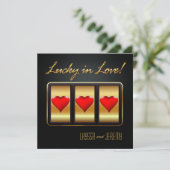 ラ・ベガス ラッキー・イン・ラブ レセプション 招待状 (スタンド正面)