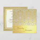 ラ・ベル・エポックのウェディング招待状 招待状 (正面/裏面)