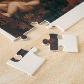 ラ・ベル・ジャルディニエール（美しい庭師）by ラファエロ ジグソーパズル (側面)