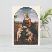 ラ・ベル・ジャルディニエール（Raphaelによる) 招待状 (スタンド正面)