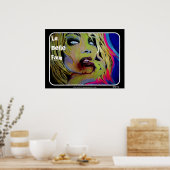 『ラ・ベル・フェイム』ゾンビポスター ポスター (キッチン)