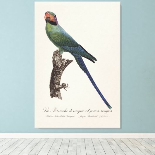 ラ・ペルシュアヌケ・エジュール・ルージュ キャンバスプリント (インサイチュ (ウッドフロア))