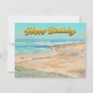ラ・ホヤのウィスパリング・サンズ カリフォルニア 誕生日アート