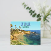 ラ ホヤ コーブ ビーチ サンディエゴ カリフォルニア フラット カード (スタンド正面)