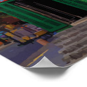 ラ・ボカ、アルゼンチン旅行アートワーク ポスター (角)