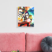 ラ・ボルラチャデイ・オブ・ザ・デッド キャンバスプリント (インサイチュ (リビング))