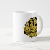 ラ・ボンヌイット – スピーカーシーで会う ジャンボコーヒーマグカップ (正面右)